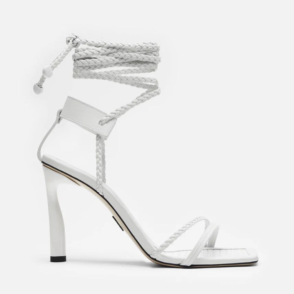Paul Andrew Braided Strappy Sandals size 37.5